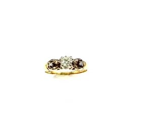 1/4 Ctw 3 Stone Diamond Ring