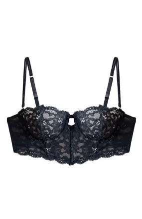 Charlotte Lace Longline Bra